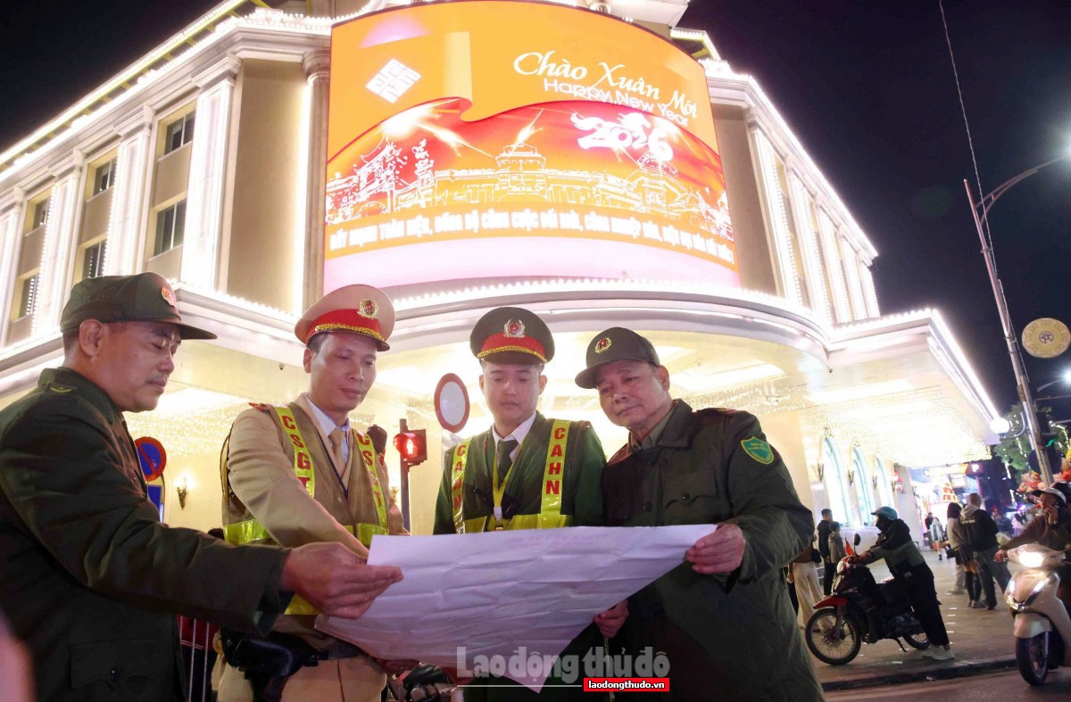 Hà Nội ứng dụng AI giám sát xuyên đêm, bảo đảm an toàn giao thông đêm Giao thừa 2026