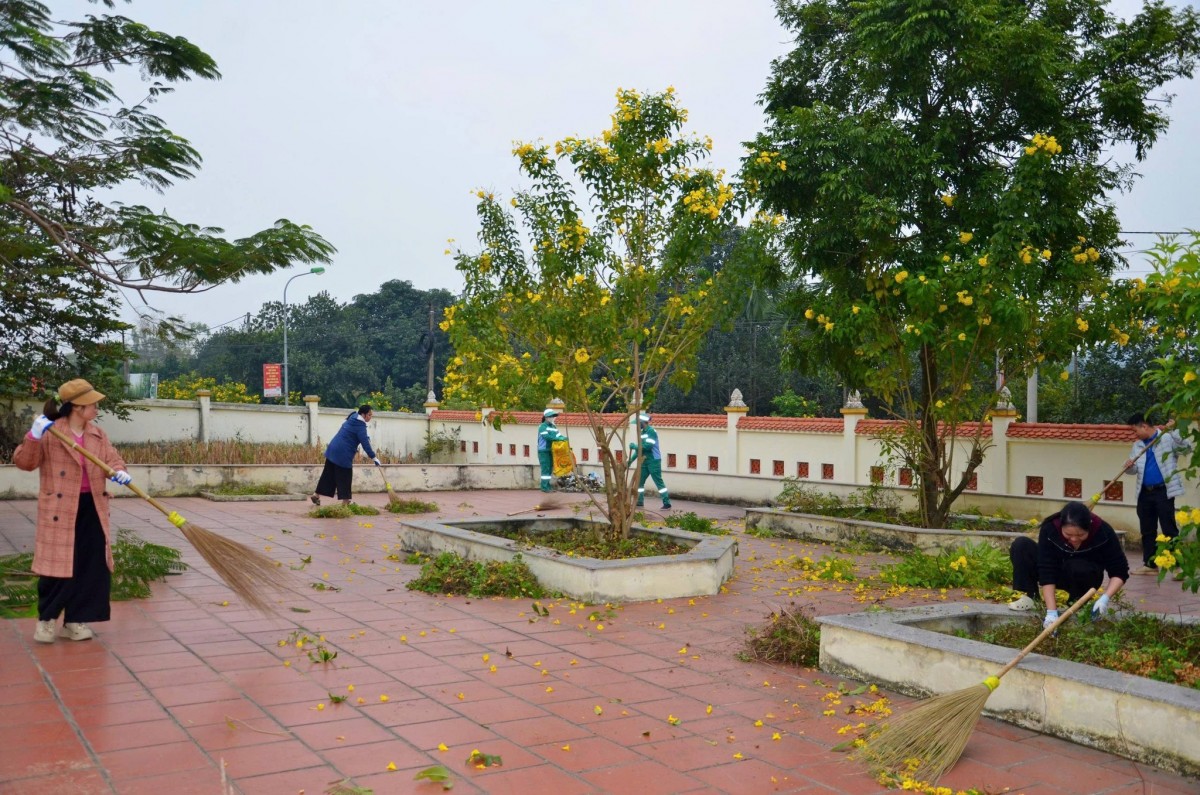 Lan tỏa phong trào sáng - xanh - sạch - đẹp trên những miền quê Lan tỏa phong trào sáng - xanh - sạch - đẹp trên những miền quê