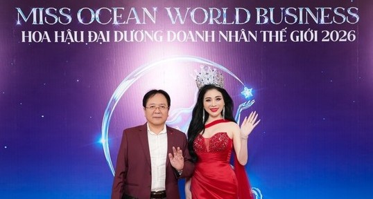 30 thí sinh làm “nóng” Cuộc thi Hoa hậu Đại dương Doanh nhân Thế giới 2026