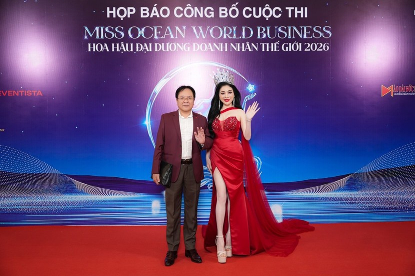 30 thí sinh làm “nóng” Cuộc thi Hoa hậu Đại dương Doanh nhân Thế giới 2026