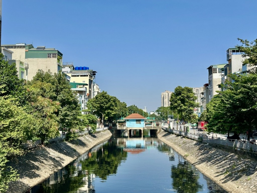 Diện mạo mới trục cảnh quan sinh thái đô thị ven sông Tô Lịch