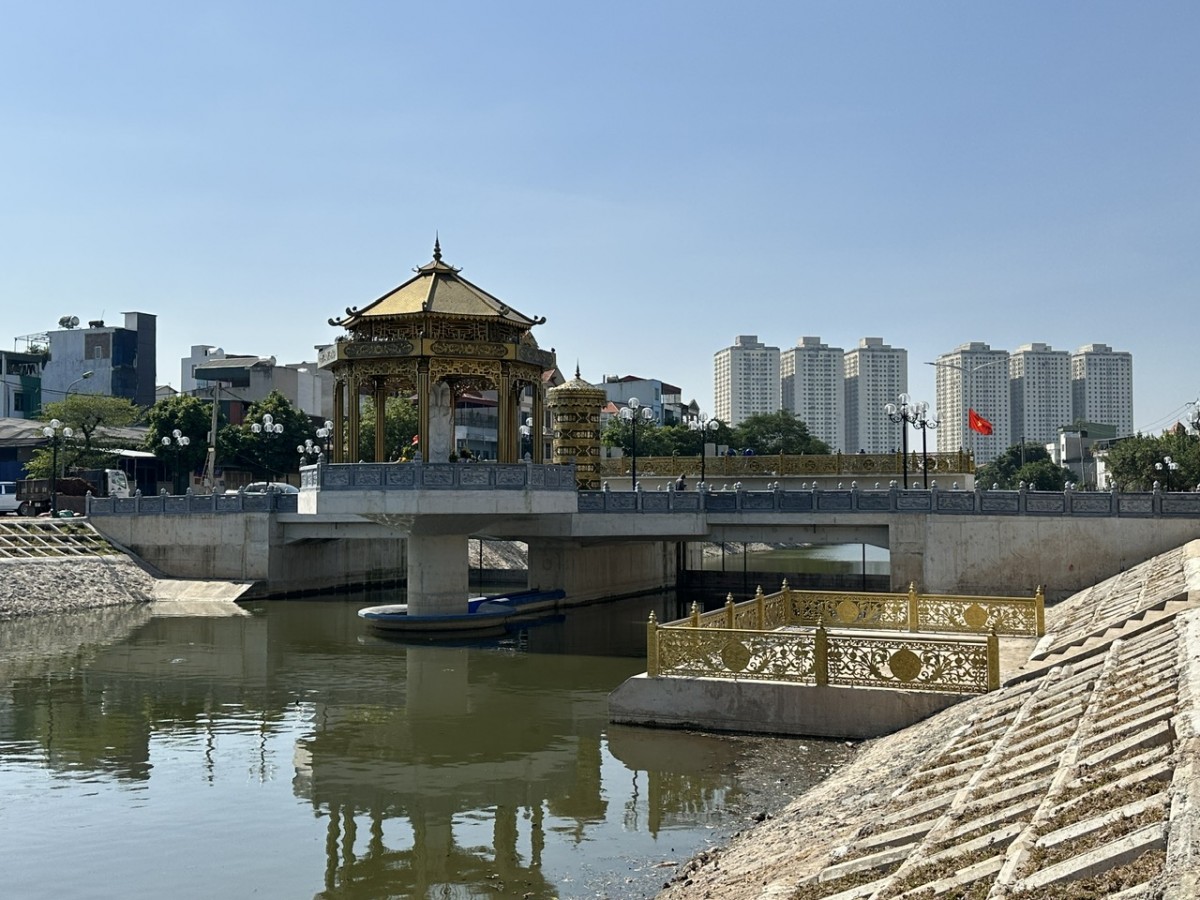 Diện mạo mới trục cảnh quan sinh thái đô thị ven sông Tô Lịch