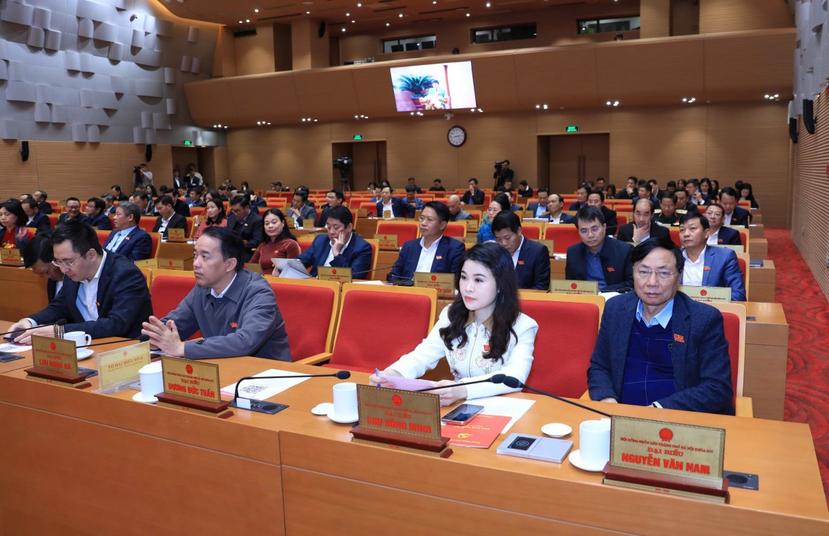 HĐND thành phố Hà Nội bầu chức vụ trưởng các Ban HĐND Thành phố