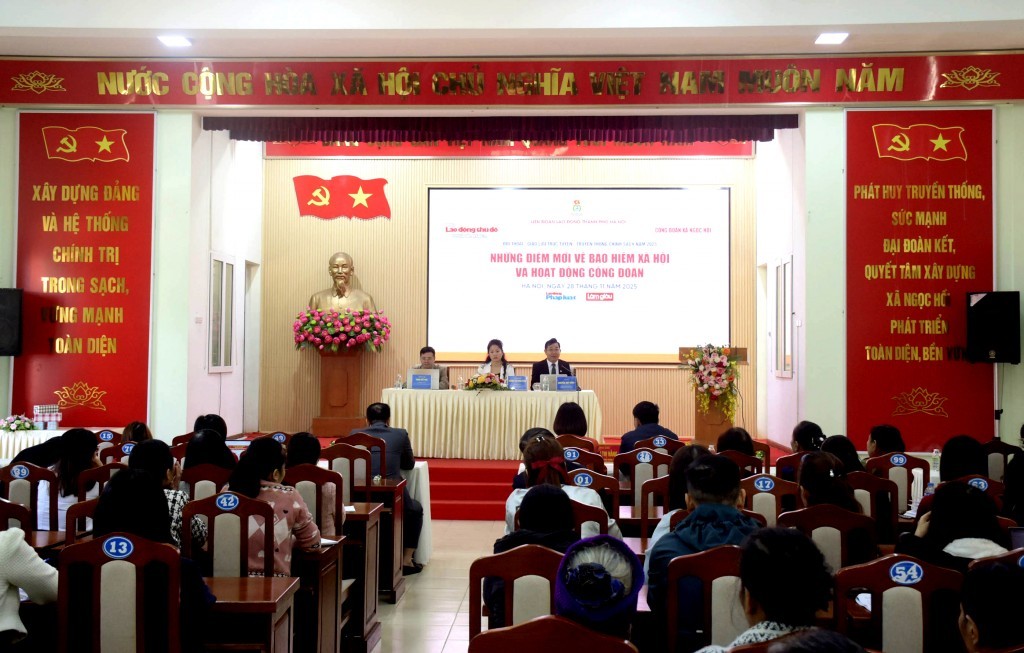 Công đoàn xã Ngọc Hồi khẳng định vai trò nòng cốt trong mô hình chính quyền địa phương 2 cấp