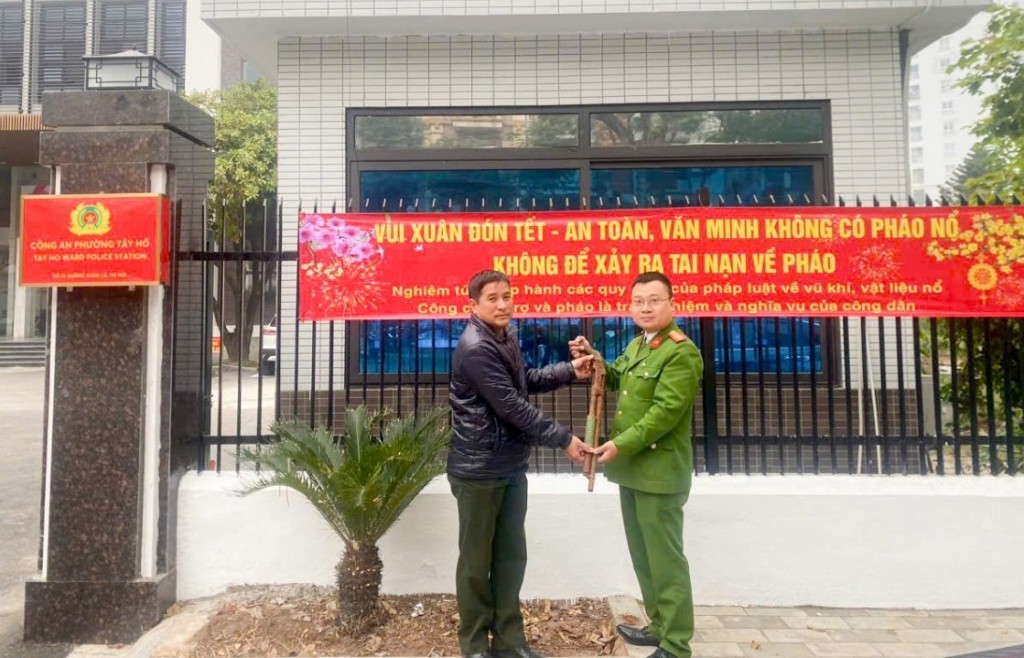 Tây Hồ: Quyết liệt xử lý vi phạm về pháo và vũ khí trước thềm Tết Bính Ngọ 2026