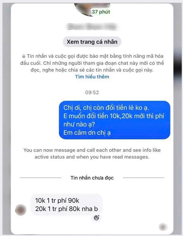 Đổi tiền lẻ qua mạng dịp Tết: Từ nhu cầu thật đến những rủi ro khó lường Đổi tiền lẻ qua mạng dịp Tết: Từ nhu cầu thật đến những rủi ro khó lường