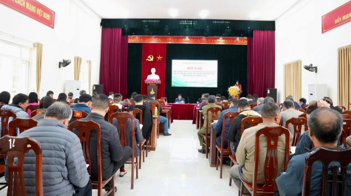 Thị xã Hồng Vân đang thực hiện công tác giải phóng mặt bằng dự án Khu đô thị thể thao Olympic