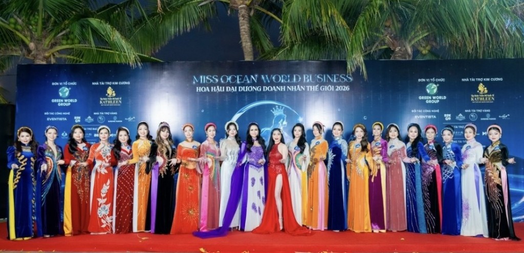 Người đẹp nào sẽ đăng quang Hoa hậu Đại dương Doanh nhân Thế giới 2026?