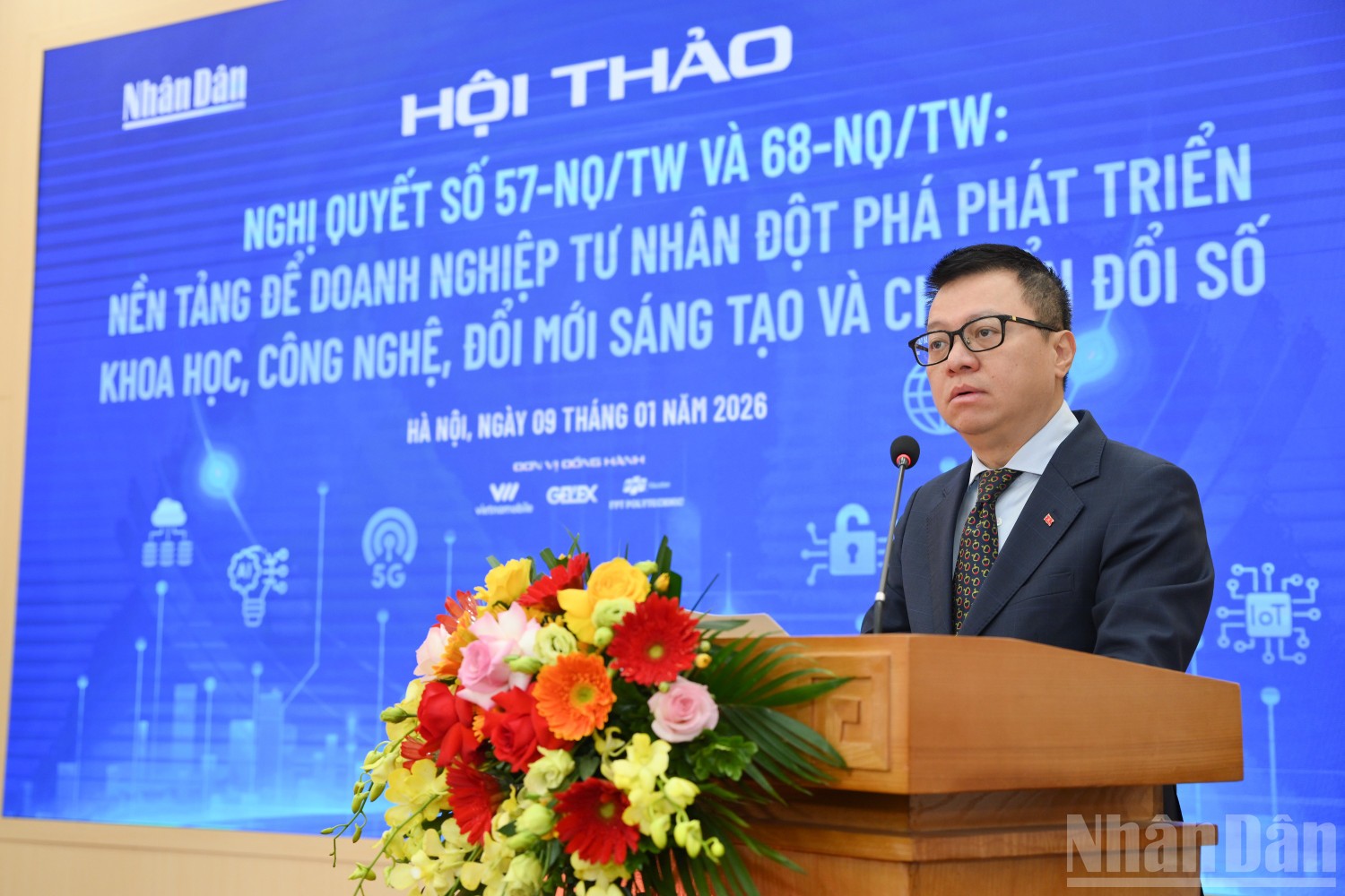 Nghị quyết số 57-NQ/TW và 68-NQ/TW: Nền tảng để doanh nghiệp tư nhân đột phá phát triển khoa học, công nghệ, đổi mới sáng tạo và chuyển đổi số Nghị quyết số 57-NQ/TW và 68-NQ/TW: Nền tảng để doanh nghiệp tư nhân đột phá phát triển khoa học, công nghệ, đổi mới sáng tạo và chuyển đổi số