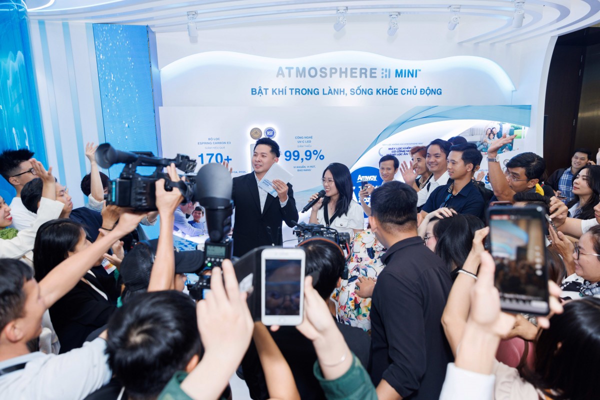 Amway lập cú “Hattrick” với giải “Thương hiệu máy lọc nước nổi bật của năm” tại Tech Awards 2025