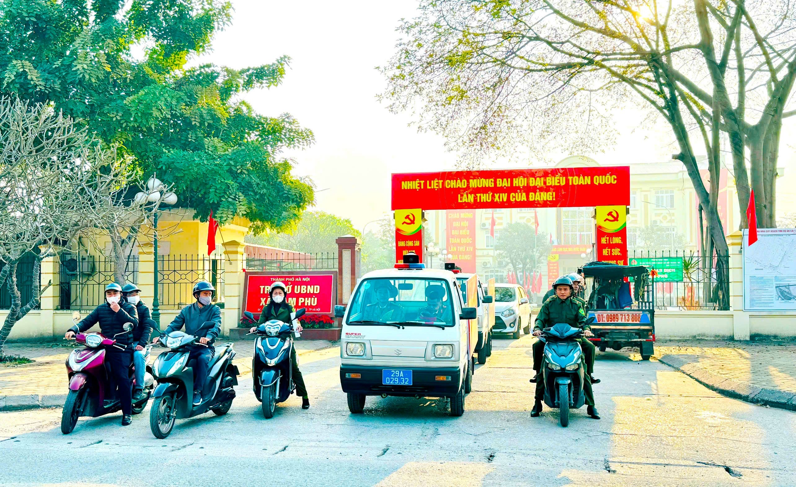 Xã Nam Phù: Quyết Tâm Bảo Vệ Tuyệt Đối An Toàn Đại Hội Đảng Toàn Quốc Lần Thứ Xiv