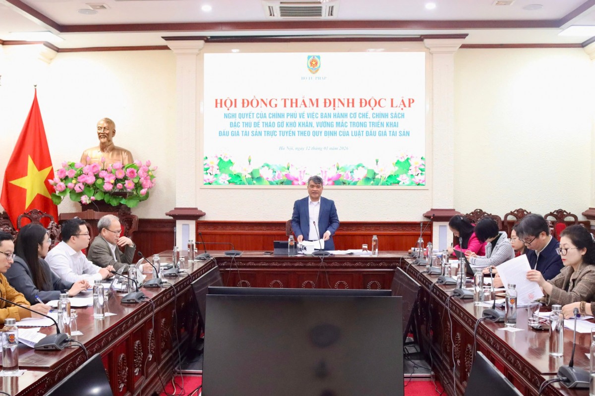 Đề Xuất Cơ Chế Tháo Gỡ Khó Khăn Cho Đấu Giá Tài Sản Trực Tuyến