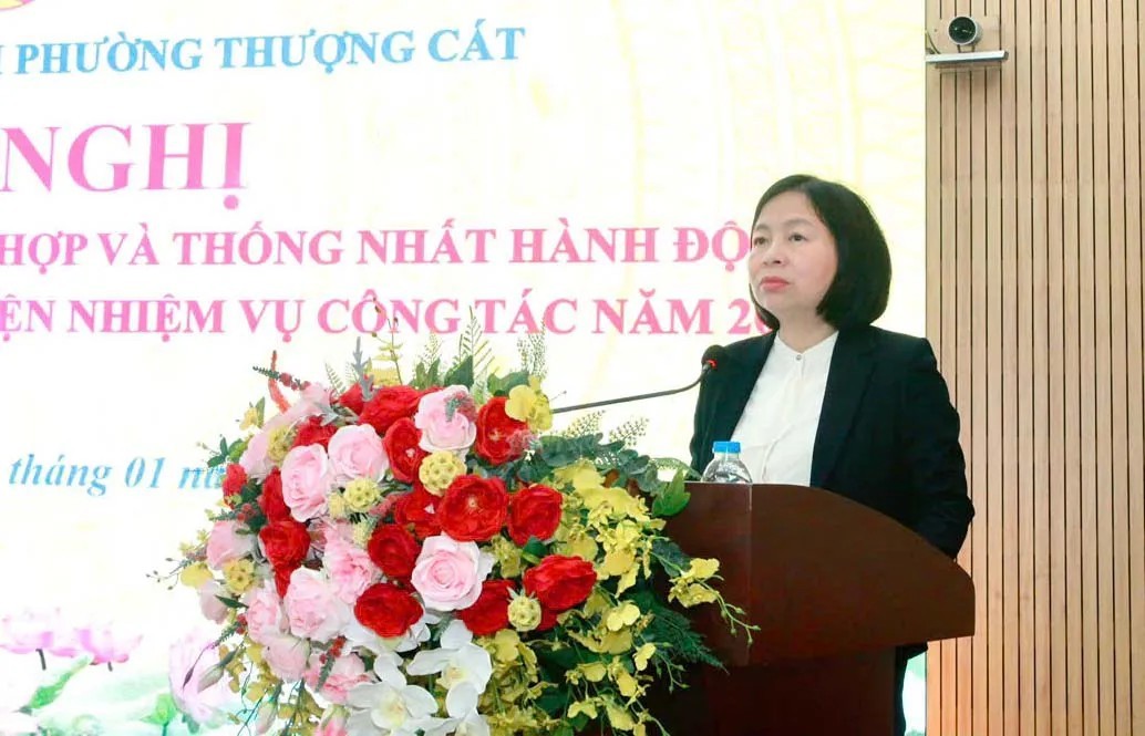 Ủy ban MTTQ Việt Nam phường Thượng Cát triển khai chương trình phối hợp, thống nhất hành động năm 2026