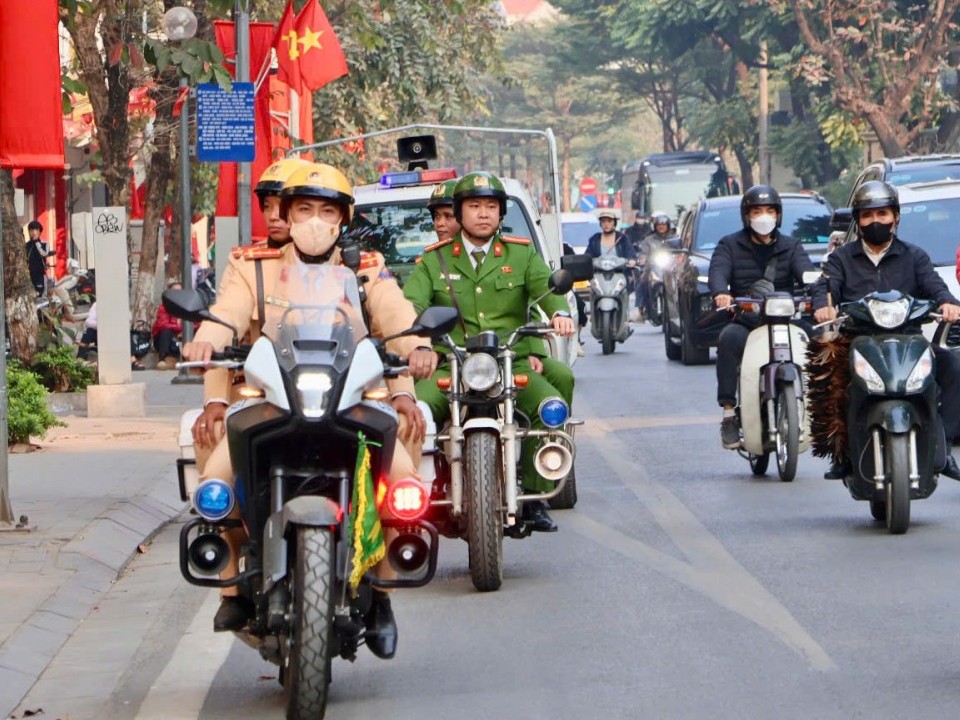 Công an phường Ngọc Hà: Chủ động giữ vững trật tự địa bàn phục vụ Đại hội XIV của Đảng