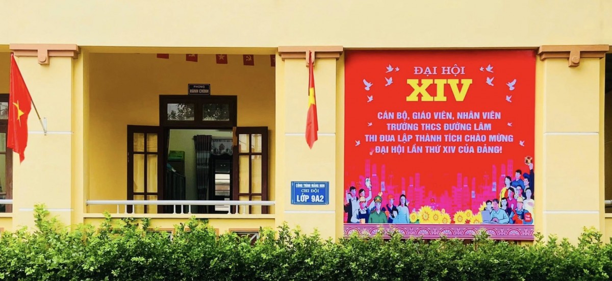 Ngoại Thành Hà Nội Rực Rỡ Cờ Hoa Chào Mừng Đại Hội Lần Thứ Xiv Của Đảng