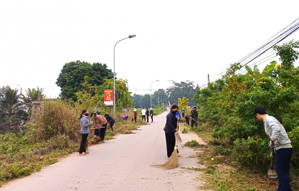 Ngoại Thành Hà Nội Rực Rỡ Cờ Hoa Chào Mừng Đại Hội Lần Thứ Xiv Của Đảng