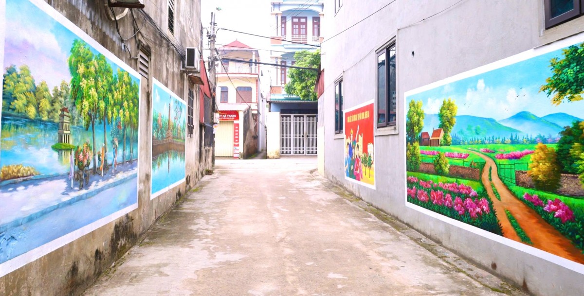 Ngoại Thành Hà Nội Rực Rỡ Cờ Hoa Chào Mừng Đại Hội Lần Thứ Xiv Của Đảng