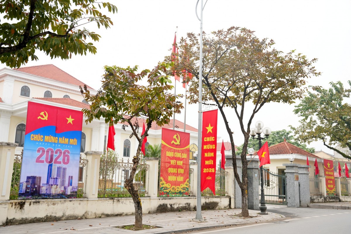 Ngoại Thành Hà Nội Rực Rỡ Cờ Hoa Chào Mừng Đại Hội Lần Thứ Xiv Của Đảng