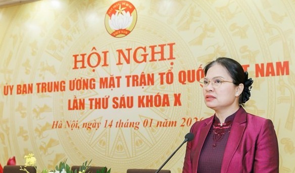 Bà Hà Thị Nga được hiệp thương cử giữ chức Phó Chủ tịch - Tổng Thư ký Ủy ban Trung ương MTTQ Việt Nam