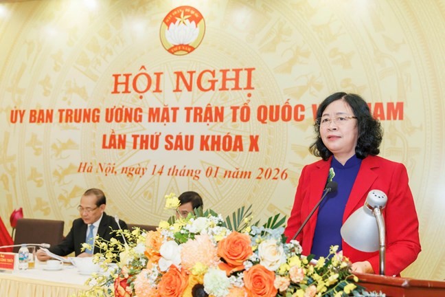 Bà Hà Thị Nga được hiệp thương cử giữ chức Phó Chủ tịch - Tổng Thư ký Ủy ban Trung ương MTTQ Việt Nam