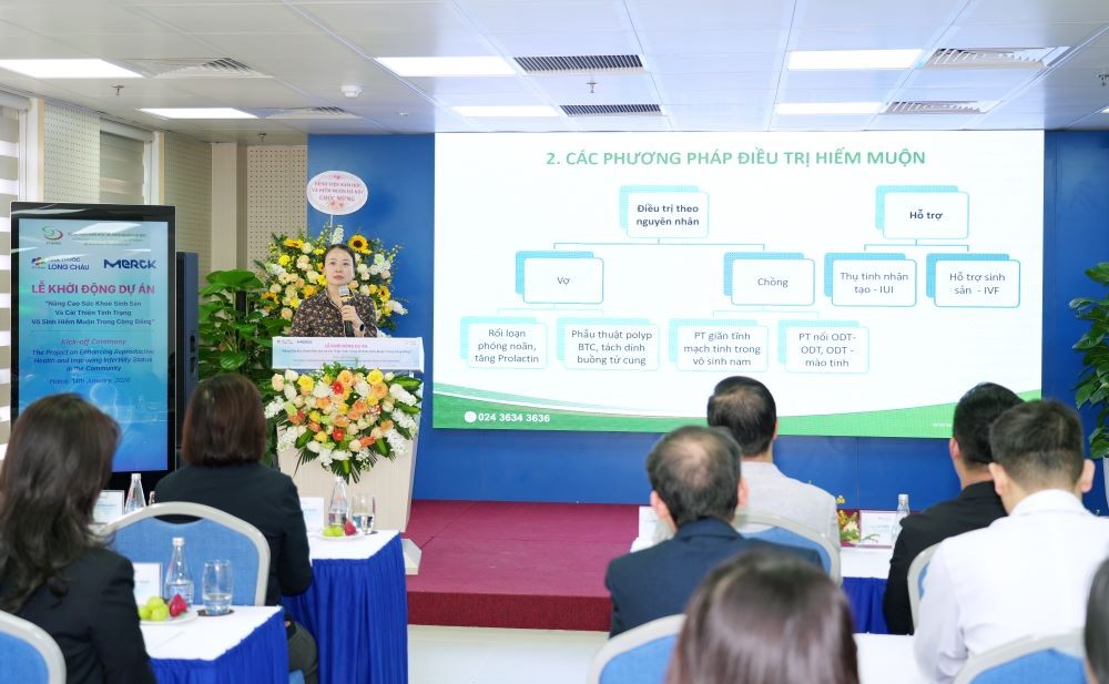 Khởi động chương trình chăm sóc sức khỏe sinh sản, cải thiện tình trạng hiếm muộn