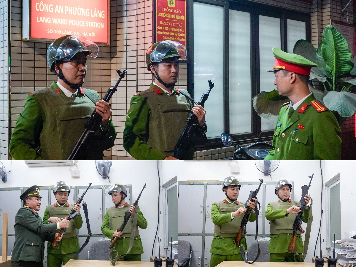 Công An Phường Láng: Tuần Tra Xuyên Đêm, Quyết Tâm Thực Hiện Thắng Lợi Phương Án Bảo Vệ Đại Hội Xiv Của Đảng