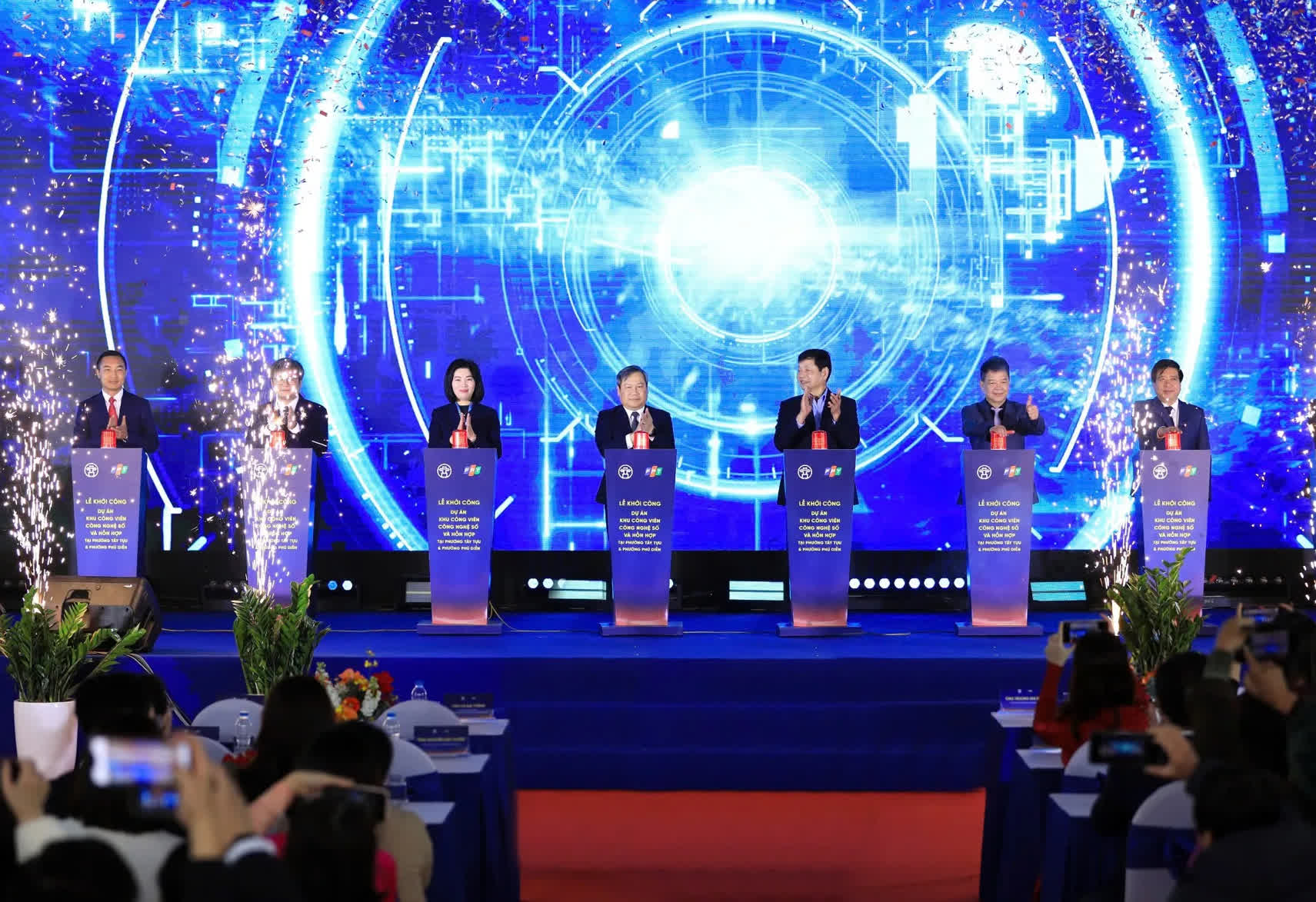 Khởi Công Khu Công Viên Công Nghệ Số Gần 200Ha Tại Tây Tựu Và Phú Diễn