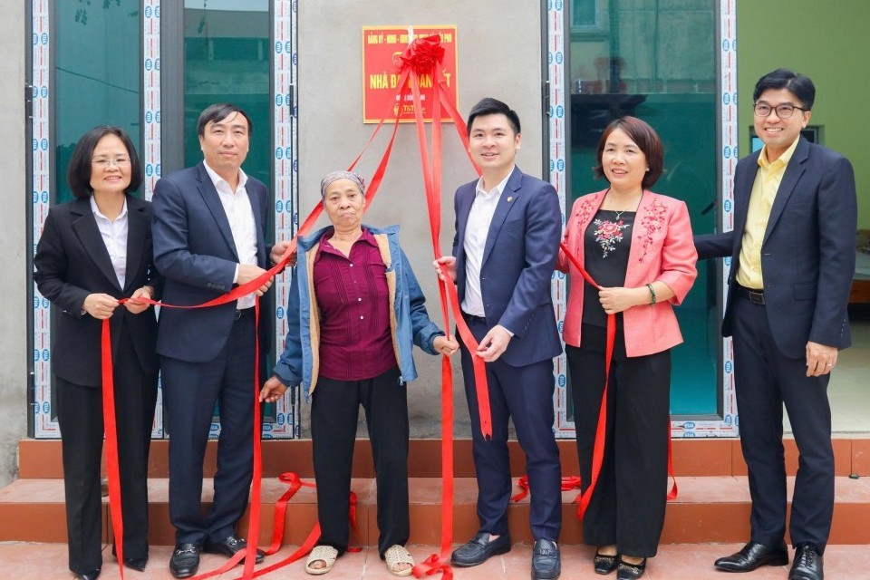 Kiều Phú: Khánh thành nhà Đại đoàn kết và hệ thống camera an ninh chào mừng Đại hội XIV của Đảng