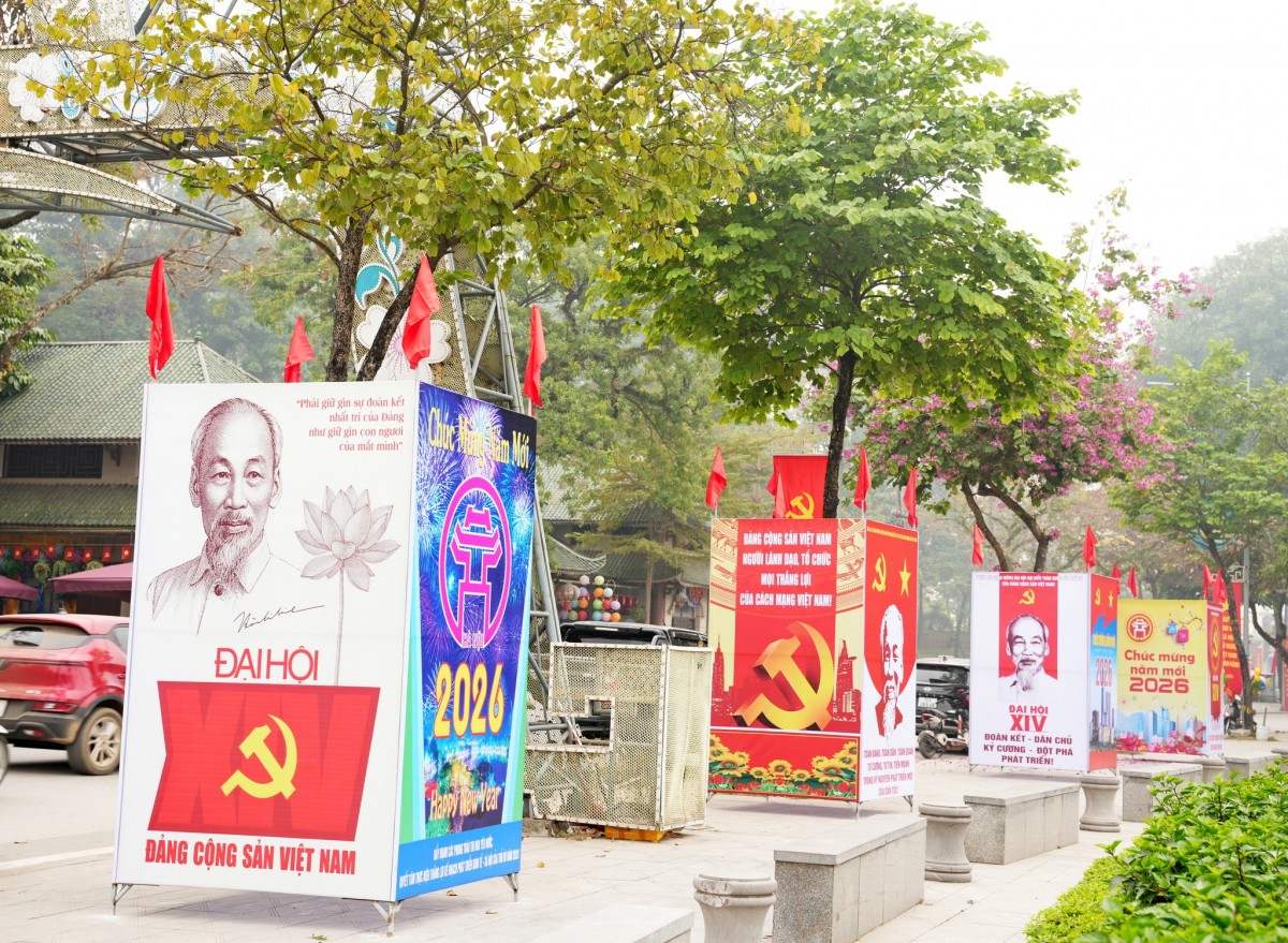 Phường Sơn Tây Rực Rỡ Cờ Hoa, Lan Tỏa Khí Thế Thi Đua Chào Mừng Đại Hội Xiv Của Đảng