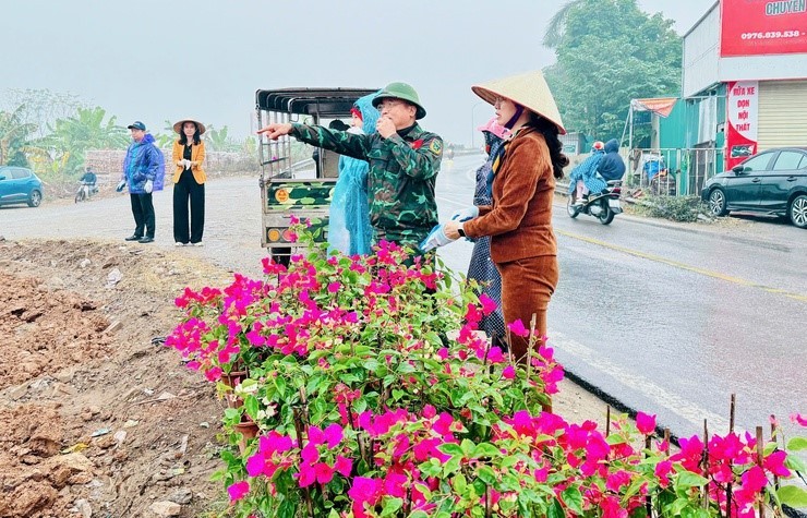 Xã Nam Phù Rực Rỡ Cờ Hoa, Thi Đua Lập Thành Tích Chào Mừng Đại Hội Xiv Của Đảng