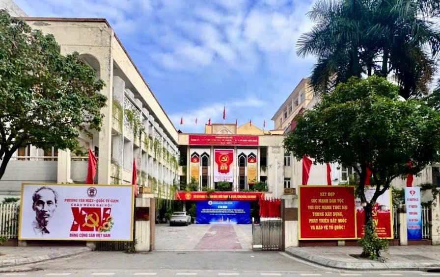 Phường Văn Miếu - Quốc Tử Giám: Rực Rỡ Cờ Hoa Chào Mừng Đại Hội Xiv Của Đảng