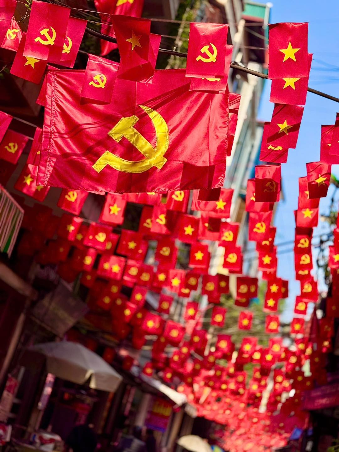 Phường Văn Miếu - Quốc Tử Giám: Rực Rỡ Cờ Hoa Chào Mừng Đại Hội Xiv Của Đảng