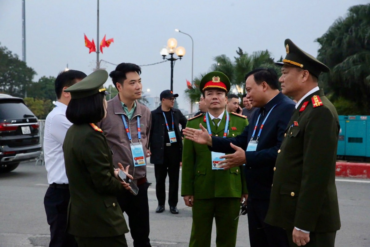 Công an Hà Nội triển khai lực lượng bảo vệ Chương trình nghệ thuật đặc biệt chào mừng thành công Đại hội XIV