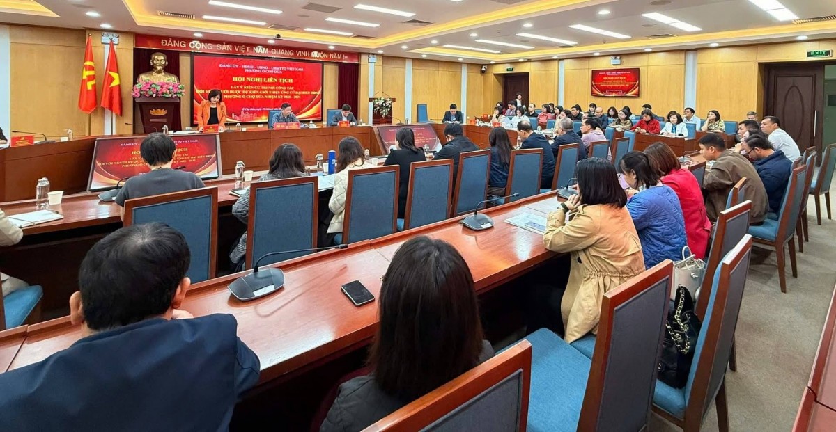 Lấy ý kiến cử tri nơi công tác: Bước chuẩn bị quan trọng cho bầu cử Hội đồng nhân dân phường Ô Chợ Dừa