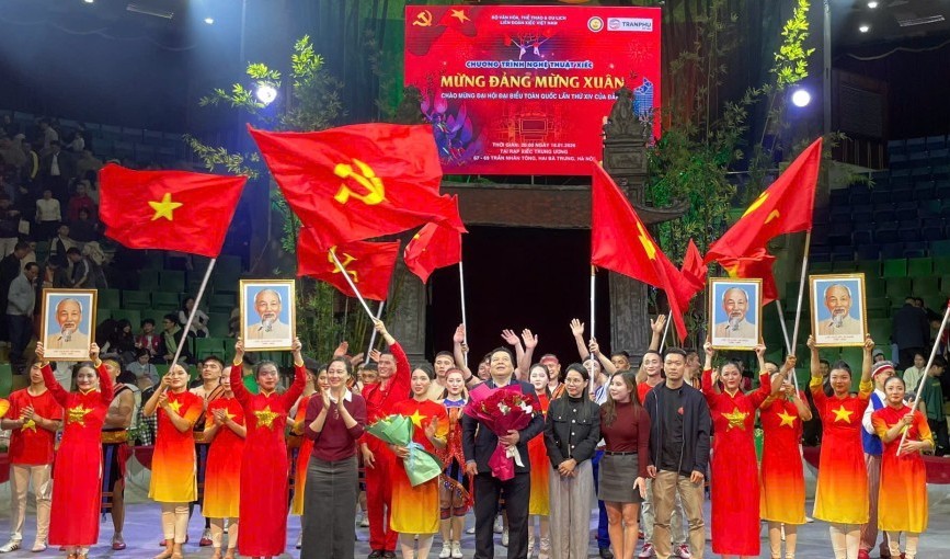 Chuỗi chương trình nghệ thuật chuyên nghiệp chào mừng Đại hội lần thứ XIV của Đảng