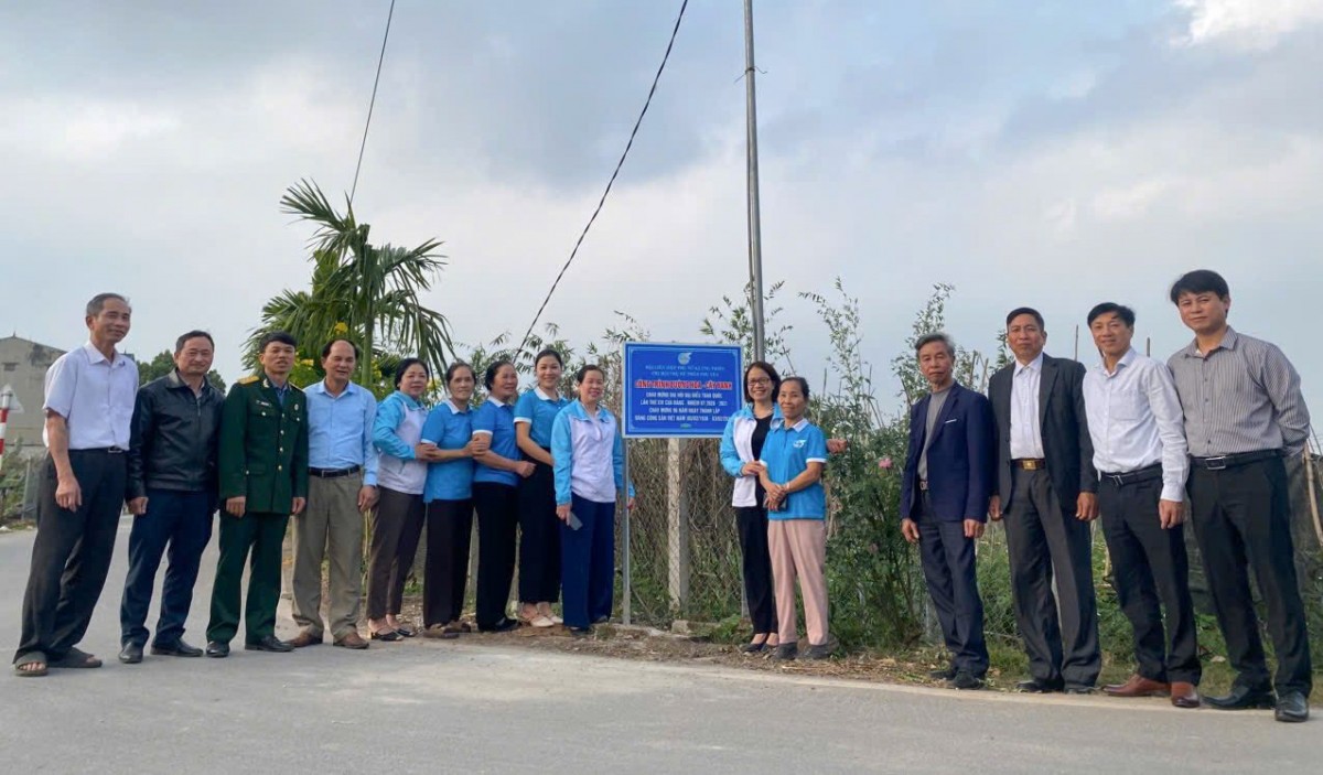 Những Công Trình Ý Nghĩa Tại Xã Ứng Thiên Chào Mừng Đại Hội Xiv Của Đảng