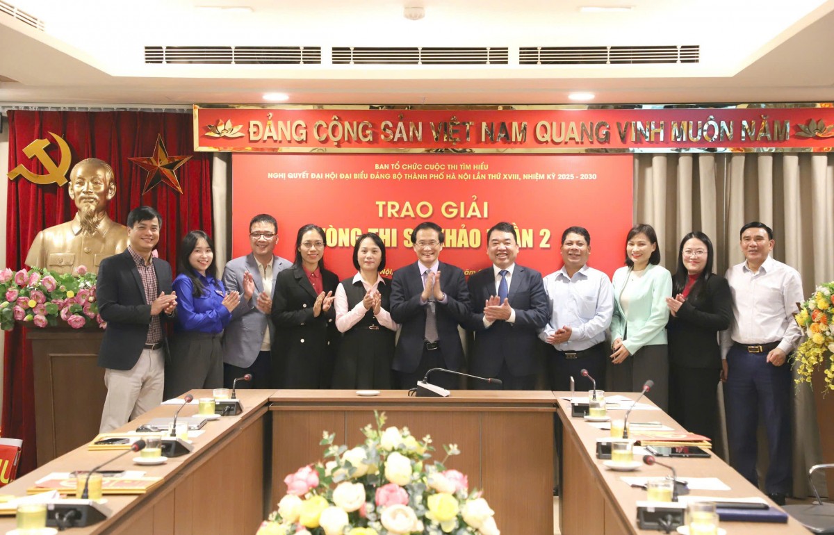 Phường Cửa Nam lan tỏa Cuộc thi tìm hiểu Nghị quyết Đại hội XVIII Đảng bộ Thành phố