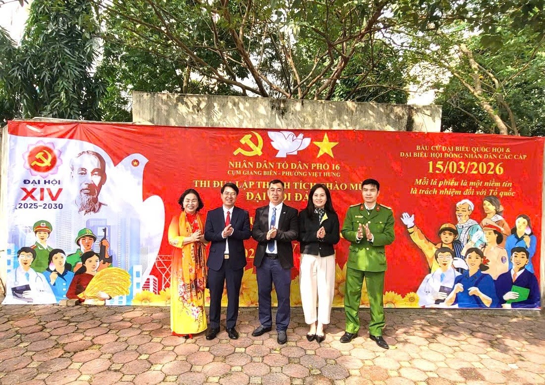 Phường Việt Hưng Ra Mắt Mô Hình Dân Vận Khéo Chào Mừng Đại Hội Xiv Của Đảng