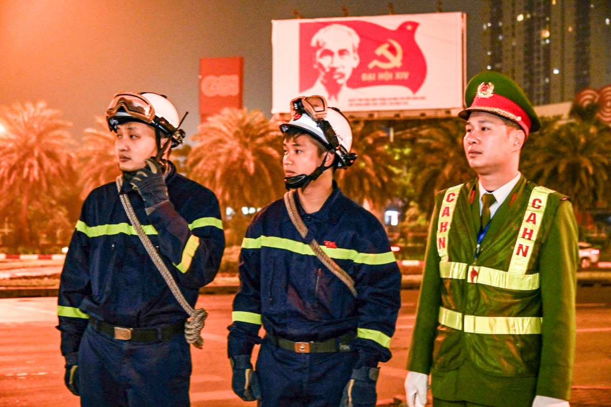 Sẵn Sàng Phương Án Bảo Vệ An Toàn Tuyệt Đối Chương Trình Nghệ Thuật “Dưới Lá Cờ Vẻ Vang Của Đảng”