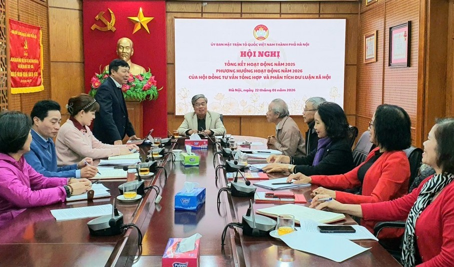 Phát huy vai trò Hội đồng tư vấn trong nắm bắt, phản ánh dư luận xã hội Thủ đô