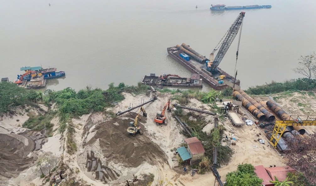 Đẩy mạnh tiến độ Dự án đầu tư xây dựng cầu Vân Phúc qua sông Hồng