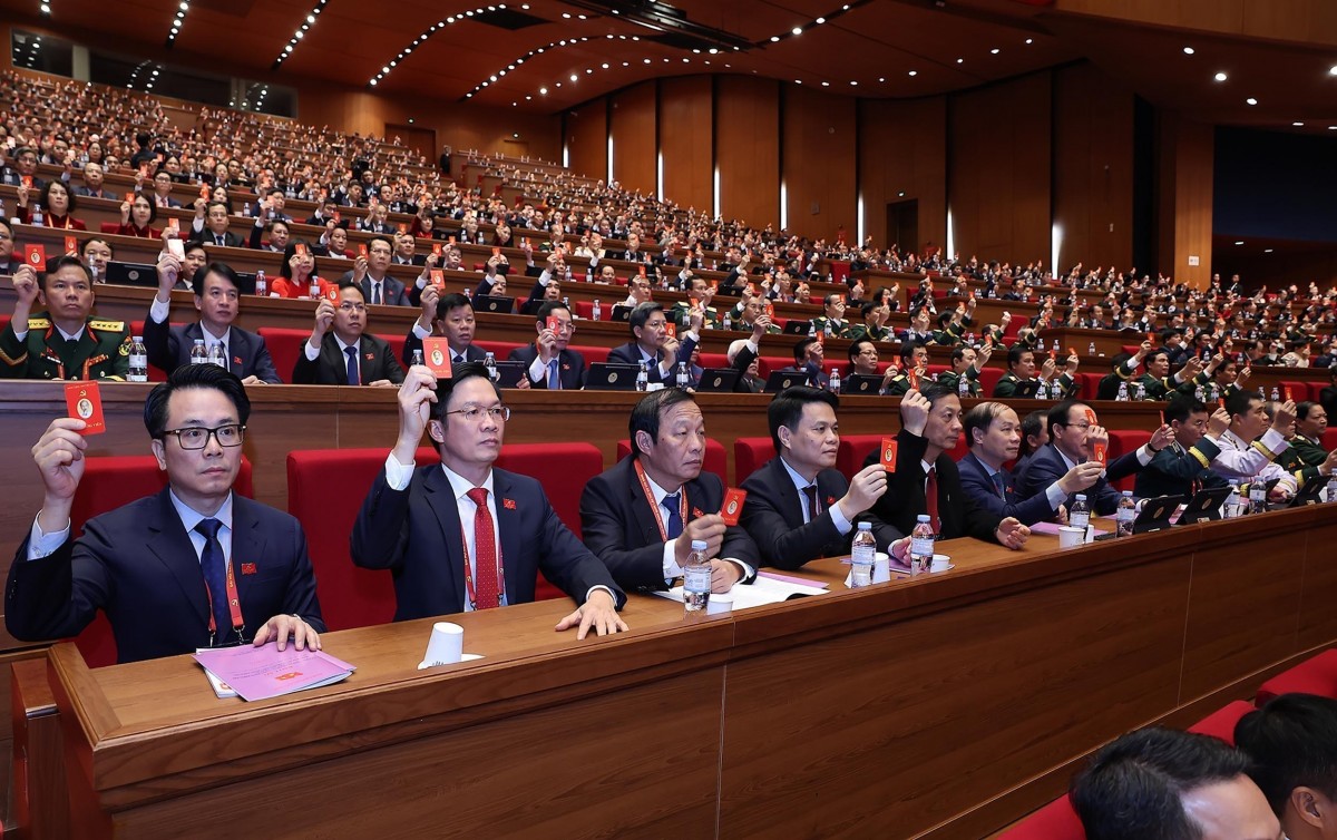 Đại Hội Biểu Quyết Thông Qua Số Lượng Ủy Viên Bch Trung Ương Đảng Khóa Xiv.