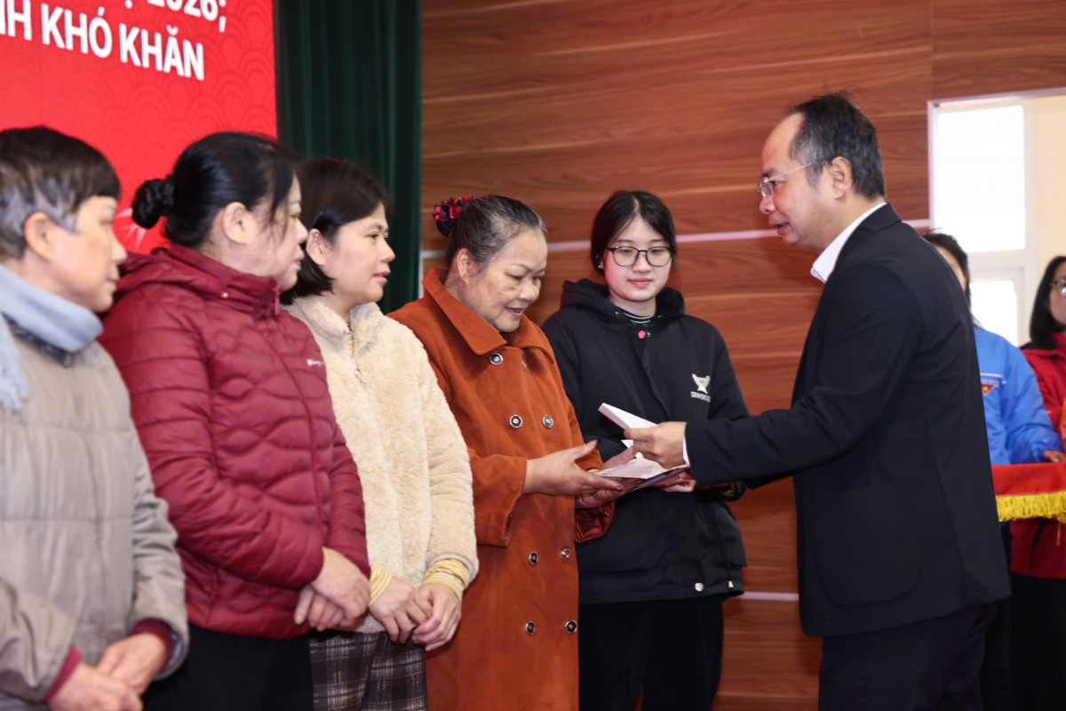 Phát động phong trào “Tết Nhân ái” Xuân Bính Ngọ 2026 Phát động phong trào “Tết Nhân ái” Xuân Bính Ngọ 2026