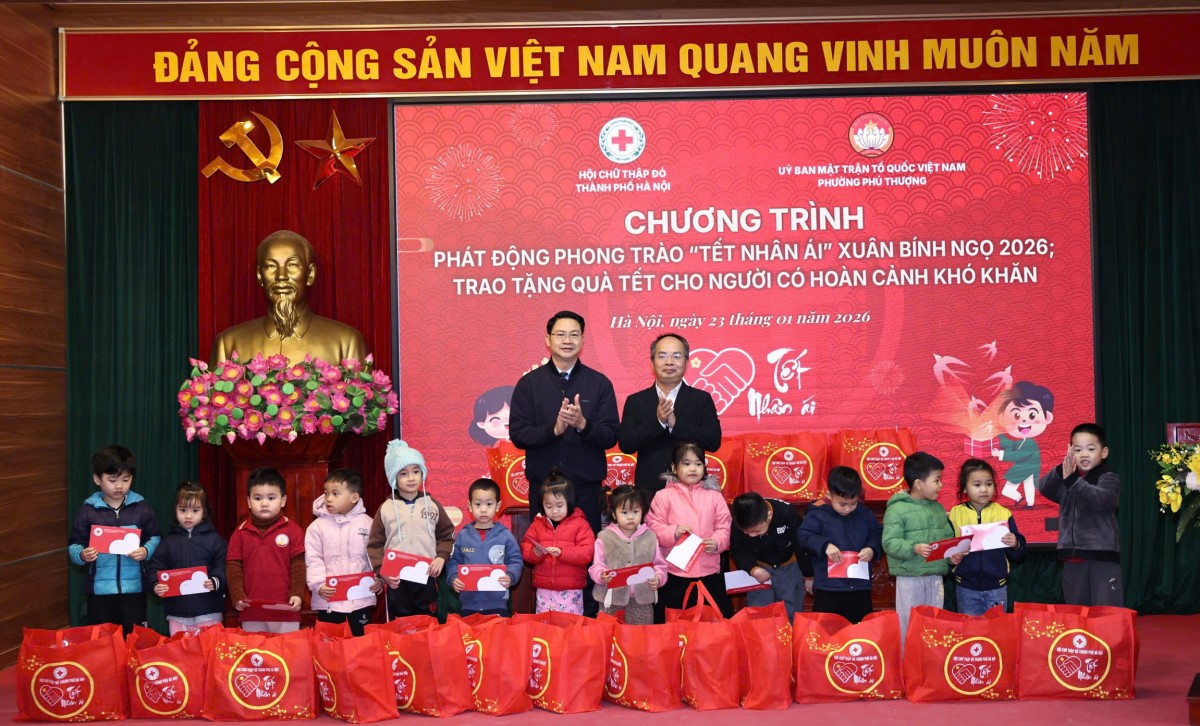 Phát động phong trào “Tết Nhân ái” Xuân Bính Ngọ 2026 Phát động phong trào “Tết Nhân ái” Xuân Bính Ngọ 2026