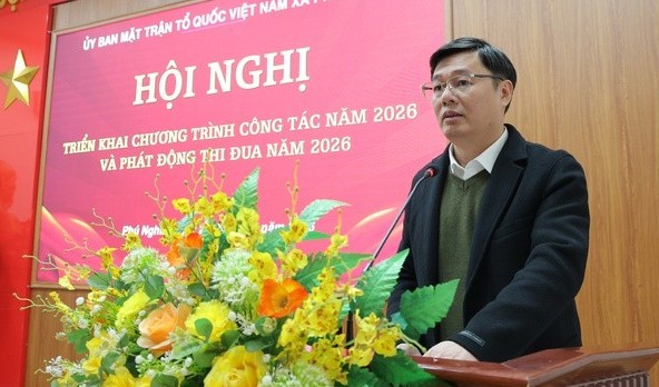 MTTQ xã Phú Nghĩa phát động thi đua năm 2026