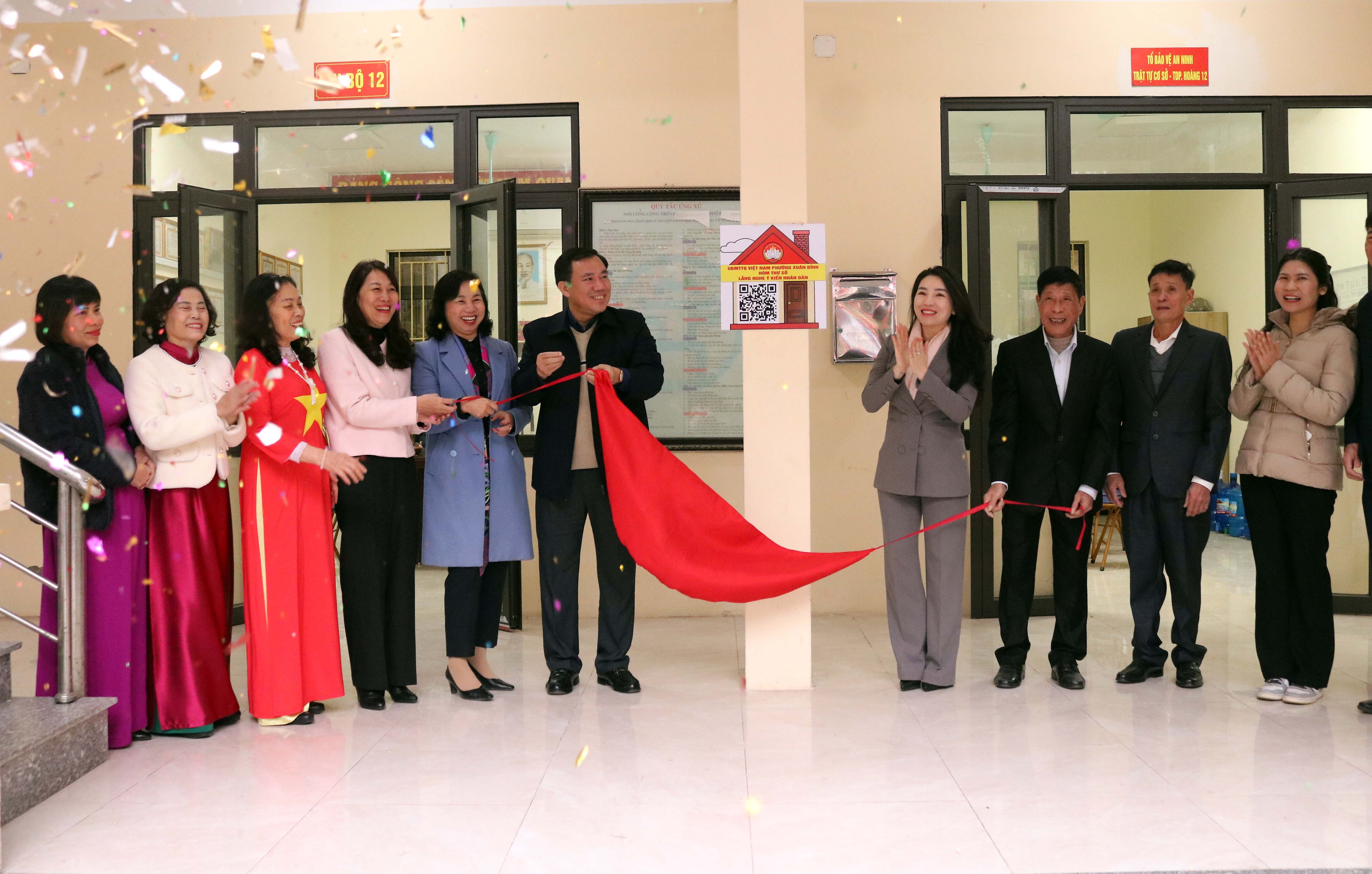 Phường Xuân Đỉnh tổ chức Hội nghị đại biểu Nhân dân ở TDP bàn về việc xây dựng đời sống văn hoá