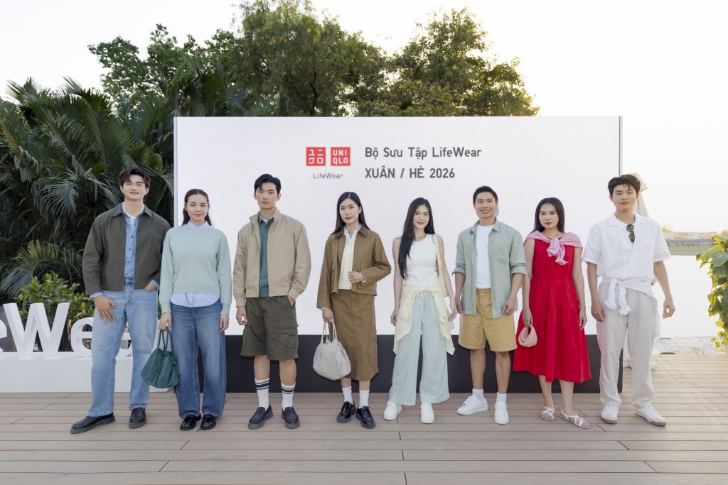 UNIQLO ra mắt BST LifeWear Xu&acirc;n/H&egrave; 2026: M&agrave;u sắc mới, kiểu d&aacute;ng mới cho nhịp sống hiện đại