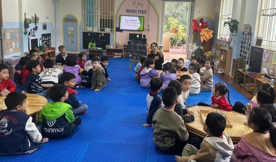 Đề xuất linh hoạt 40 giờ/tuần với giáo viên mầm non