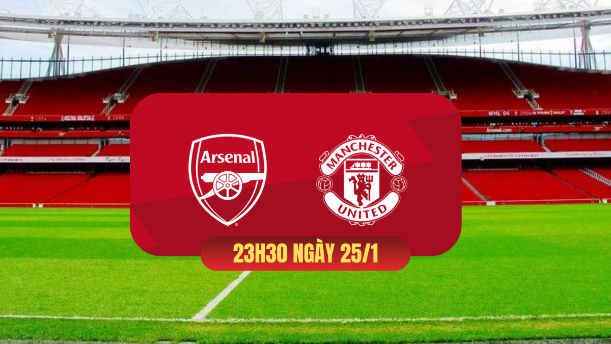 Nhận định Arsenal vs Manchester United: Đại chiến kinh điển trên sân Emirates