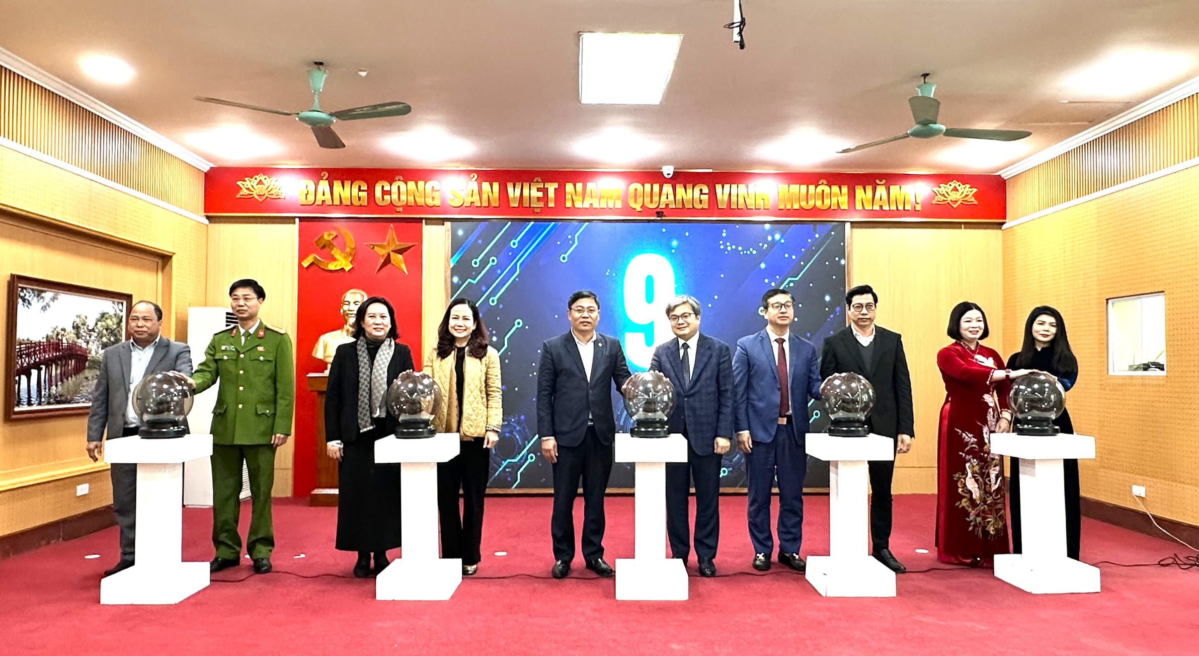 Xã Đại Thanh khai trương Trung tâm Điều hành Thông minh